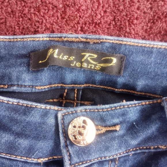 Miss RJ fashion Jeans size 38/M for women's - Picture 6 of 13